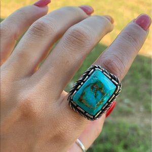 One of a kind Turquoise ring
